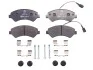 Колодки тормозные (передние) Citroen Jumper/Fiat Ducato/Peugeot Boxer 2.0-3.0HDi 06- R16(с датчиком) ATE 13046048112 (фото 1)