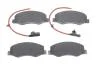 Колодки гальмівні (задні) Renault Master III/Opel Movano B/Nissan NV400 10- (Brembo) (+датчик)(спарка) ATE 13046048572 (фото 1)