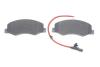 Колодки тормозные (задние) Renault Master III/Opel Movano B/Nissan NV400 10- (+датчик)(спарка) ATE 13046048572 (фото 6)