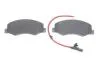 Колодки гальмівні (задні) Renault Master III/Opel Movano B/Nissan NV400 10- (Brembo) (+датчик)(спарка) ATE 13046048572 (фото 6)