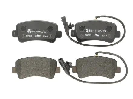 Колодки тормозные (задние) Renault Master/Opel Movano 10- (Brembo) (однокатк.) (с датчиком) ATE 13.0460-4858.2
