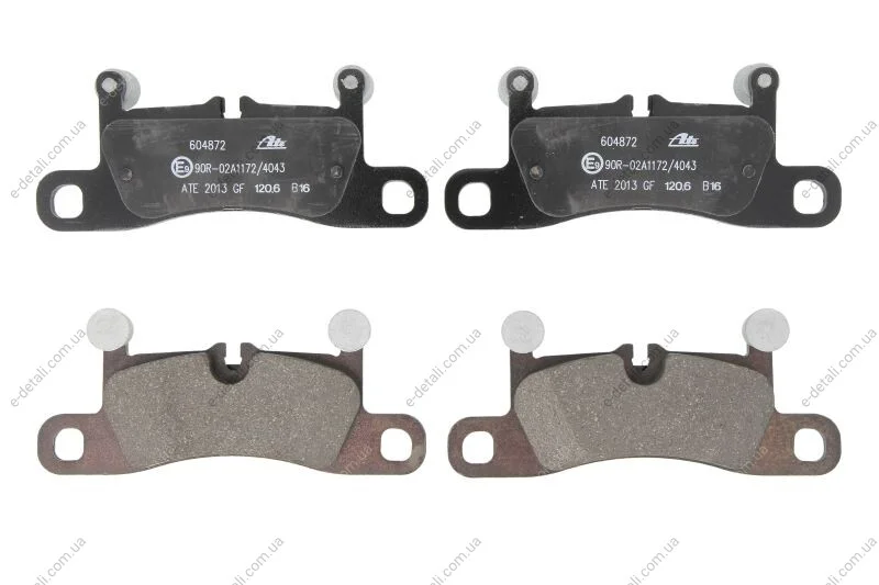 Колодки тормозные (задние) VW Touareg/Porsche Cayenne 10- (Brembo) ATE 13.0460-4872.2 (фото 1)