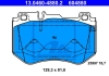 Комплект тормозных колодок из 4 шт. дисков ATE 13.0460-4880.2 (фото 1)