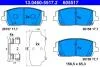 Колодки тормозные (передние) Hyundai Santa Fe 2.0/2.4 18- ATE 13046055172 (фото 1)