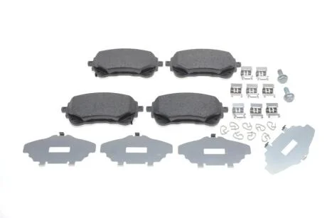 Колодки тормозные (передние) Toyota Corolla 1.6VVTi/1.8VVTi Hybrid 19- (с аксессуарами) ATE 13046055352