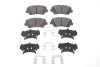 Колодки гальмівні (передні) Hyundai Elantra 10-/ i30 11-/ Kia Ceed 12- (Mando) (з аксесуарами) ATE 13.0460-5645.2 (фото 1)