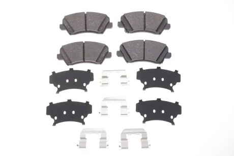 Колодки тормозные (передние) Hyundai Elantra 10-/ i30 11-/ Kia Ceed 12- (Mando) (с аксессуарами) ATE 13.0460-5645.2