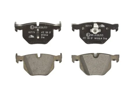Колодки тормозные (задние) BMW 5 (E60/E61) 02-10/6 (E63/E64) 04-07 (Ate) ATE 13.0460-7174.2