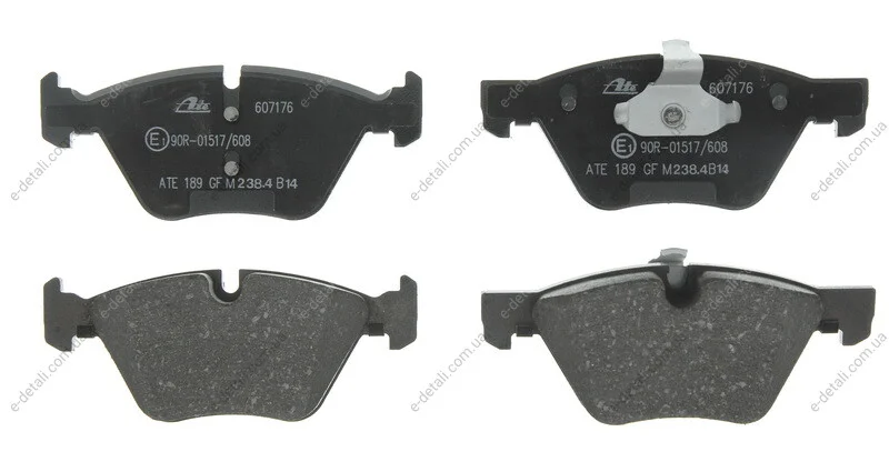 Колодки тормозные (передние) BMW 5 (E60/E61) 03-10 ATE 13.0460-7176.2 (фото 1)