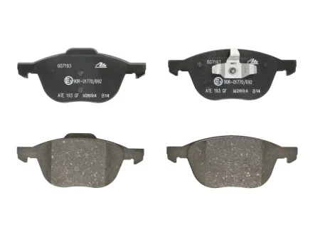 Колодки гальмівні (передні) Ford Focus/Mazda 3/5 03- ATE 13.0460-7193.2