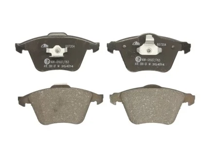 Колодки гальмівні (передні) Ford Focus/Mazda 3/Volvo C30/C70/S40/V50/Opel Vectra C 05-14/V40 12- ATE 13046072042