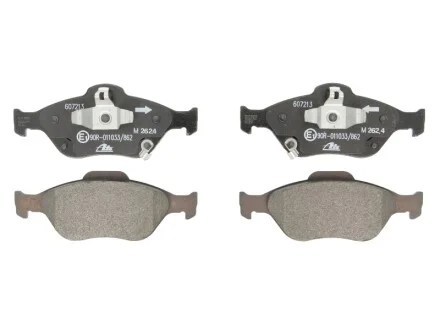 Колодки тормозные (передние) Toyota Yaris 1.0-1.4 05- ATE 13046072132