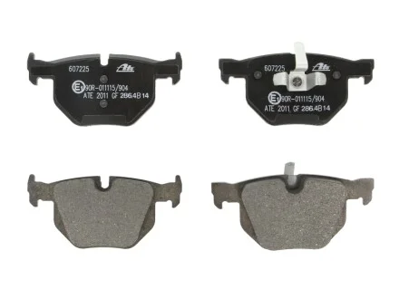 Колодки тормозные (задние) BMW 3 (E90/E91/E92/E93) 04-13/X1 (E84) 09-15 ATE 13.0460-7225.2