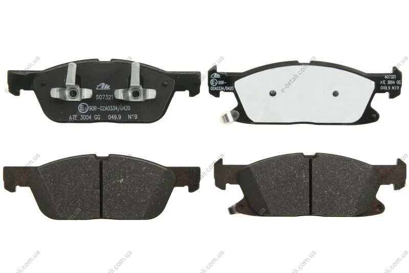 Колодки тормозные (передние) Ford Galaxy III/S-Max 15- ATE 13046073212 (фото 1)