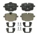 Колодки тормозные (задние) BMW 5 (G30,G31)/7 (G11,G12)/X5 (G05)/X6 (G06) 17- (Lucas/TRW) Ceramic ATE 13.0470-2716.2 (фото 1)