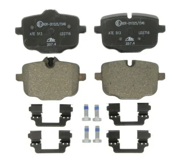 Колодки тормозные (задние) BMW 5 (G30,G31)/7 (G11,G12)/X5 (G05)/X6 (G06) 17- (Lucas/TRW) Ceramic ATE 13.0470-2716.2