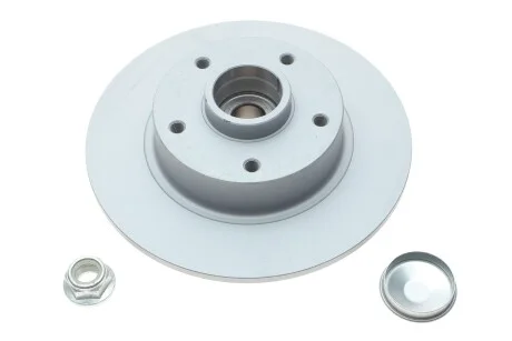 Диск тормозной (задний) Renault Megane III 08- (260x8) (+ABS) (с подшипником) (с покр.) (полный) ATE 24.0108-0116.2