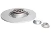 Диск тормозной (задний) Citroen C3/C4 /Peugeot 207/307 05- (249х9) (+ABS) ATE 24010901002 (фото 1)