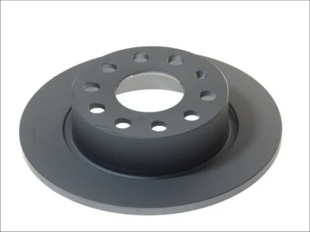 Диск тормозной (задний) Audi A3/Seat Leon/Skoda Octavia/VW Golf 04- (253x10) (с покрытием) (полный) ATE 24.0110-0277.1