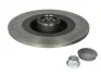 Диск тормозной (задний) Renault Scenic II/Megane II 03-10 (270х10) (+ABS) (с подшипником) ATE 24011003252 (фото 2)