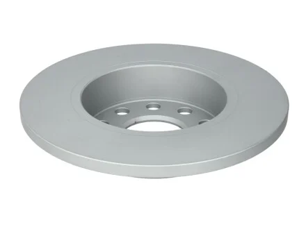 Диск тормозной (задний) Audi A3/Skoda Octavia/VW Caddy/Golf/Touran 03-15 (256х12) (с покр) (полный) ATE 24.0112-0158.1