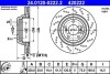 Тормозной диск двухсекционный ATE 24012002222 (фото 1)