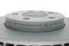 Диск тормозной (передний) Audi A1/Seat Ibiza/VW Polo 17- (256x22) (с покрытием) (вентилируемый) ATE 24012203121 (фото 3)