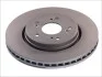 Диск тормозной (передний) Honda CR-V III-IV 2.0-2.2D-2.4 06- (293x28) (с покрытием) (вентилируемый) ATE 24.0128-0217.1 (фото 3)
