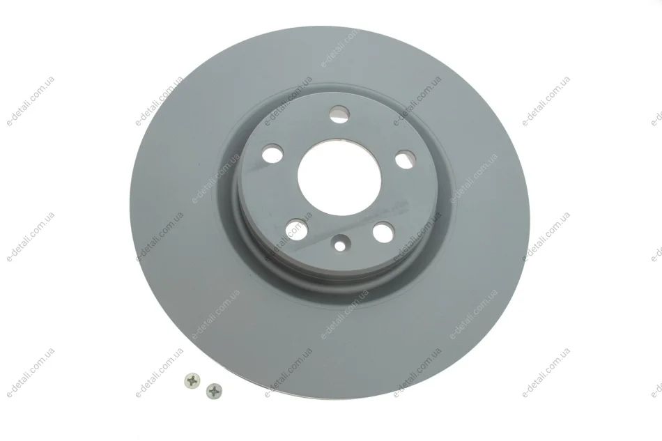 Диск тормозной (передний) Volvo S60 II/III/S90 II/V90 II/XC60 II 16- (322x28) (с покрыт.) (вентил.) ATE 24012803131 (фото 1)