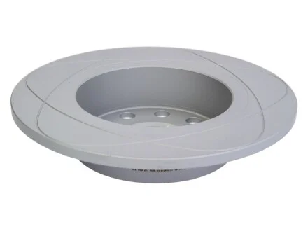 Диск тормозной (задний) Audi A3//VW Caddy III 04-15/Skoda Octavia III/IV 03- (253x10) PowerDisc ATE 24031002771