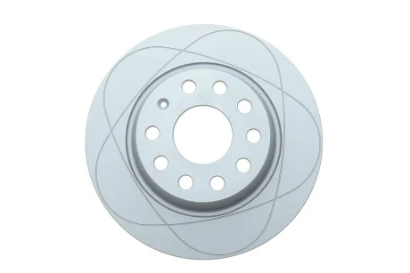 Диск тормозной (задний) Audi A3/Skoda Octavia/Superb/VW Golf/Passat 03- (282x12) PowerDisc ATE 24031201691