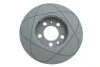 Диск тормозной (передний) Skoda Fabia/Octavia 96-/Roomster 06-/VW Golf 97-06 (256x22)(с покр.) Power ATE 24032201511 (фото 2)
