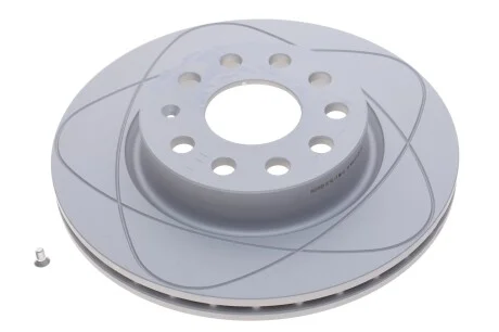 Диск тормозной (передний) Audi A3/Skoda Octavia/VW Caddy/Golf 03- (280x22) (с покр) PowerDisc ATE 24032202101
