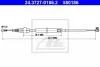 Трос ручника (задний) VW Touran 03-10 (1563mm) ATE 24372701862 (фото 1)