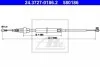 Трос ручника (задний) VW Touran 03-10 (1563mm) ATE 24372701862 (фото 2)