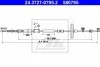 Трос ручника (R) Opel Astra J/Chevrolet Cruze 09- (L=1814mm) ATE 24372707952 (фото 2)