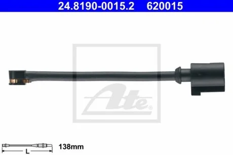 Датчик износа тормозных колодок (задних) VW Touareg 10-/Porsche Cayenne/Panamera 09- ATE 24819000152