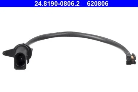 Датчик зносу гальмівних колодок (передніх/L) Audi Q5 08- (L=257mm) ATE 24819008062