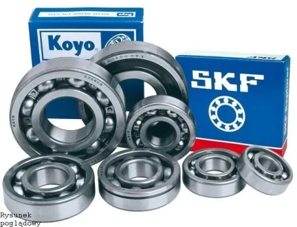 Підшипник двигуна кульковий ATHENA MR390650180AA