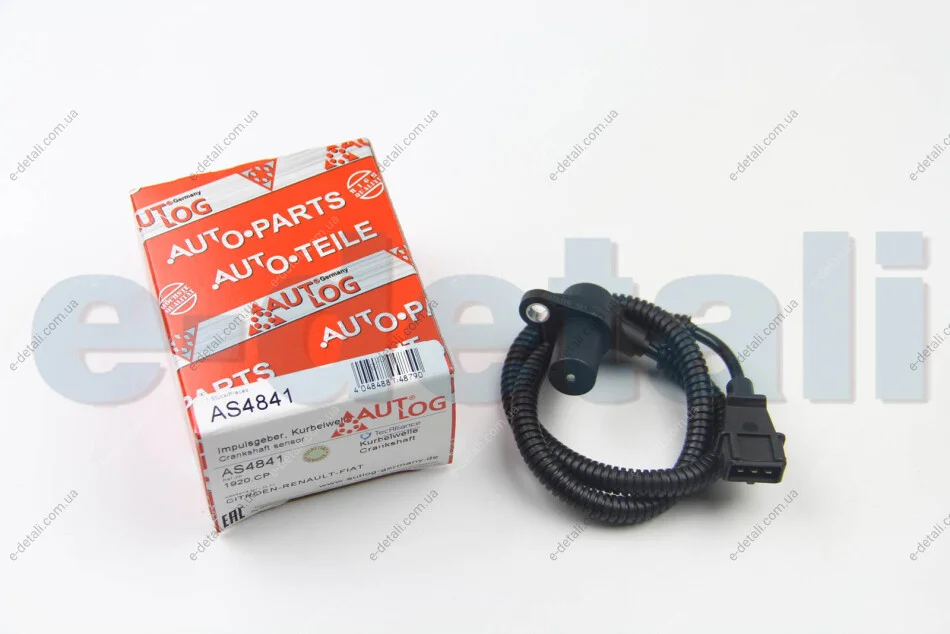 Датчик коленвала JUMPER/DUCATO/ Iveco DAILY III/BOXER 2.8D 99- AUTLOG AS4841 (фото 1)