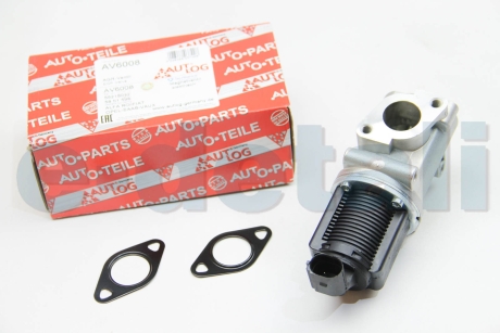 Клапан EGR Fiat GRANDE PUNTO/ Opel ASTRA H,VECTRA C 1.9D 04- AUTLOG AV6008 (фото 1)