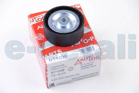 Ролик гладкий 1.9 SDI/TDI Golf IV/Caddy II/Octavia/A3 (направ.) AUTLOG RT1038