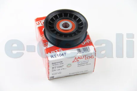 Ролик ручейковий 1.9 TDI (AHH) Passat B5/A4 97>/A6 (направ.) AUTLOG RT1047