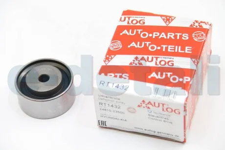 Ролик направляючий ГРМ 1.6-2.0i 16V Hyundai Coupe/Elantra 96-11 AUTLOG RT1432