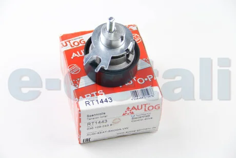 Ролик натяжной ГРМ Caddy III/Golf IV/Fabia/Octavia/A2 1.4/1.6 16V AUTLOG RT1443