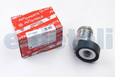 Натягувач ременя генератора 1.4/1.6 16V Golf IV/Caddy II/Polo/Fabia/Octavia AUTLOG RT1547