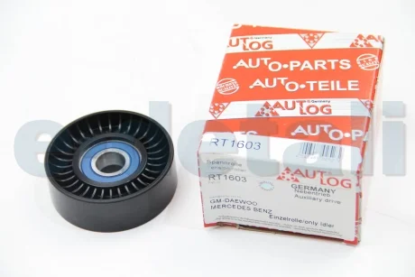 Ролик генератора натяжний Lacetti/Nubira 1.4/1.6i 97- AUTLOG RT1603