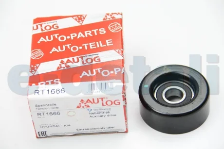 Ролик натяжний ременя генератора Accent/Elantra/Santa FE 1.5-2.0 CRDi 01-12 AUTLOG RT1666