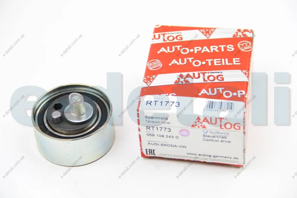 Ролик натяжной ГРМ 2.5TDI Passat B5/A4/A6/A8/Superb AUTLOG RT1773 (фото 1)