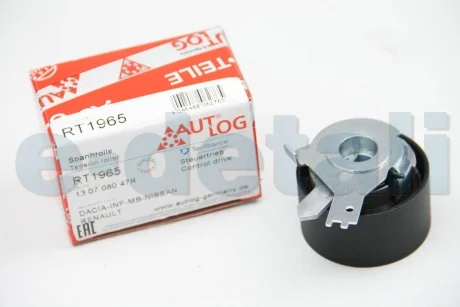 Ролик натяжной ГРМ 1.5DCI Kangoo 09-/Megane III,IV 09-/Logan II 10- AUTLOG RT1965